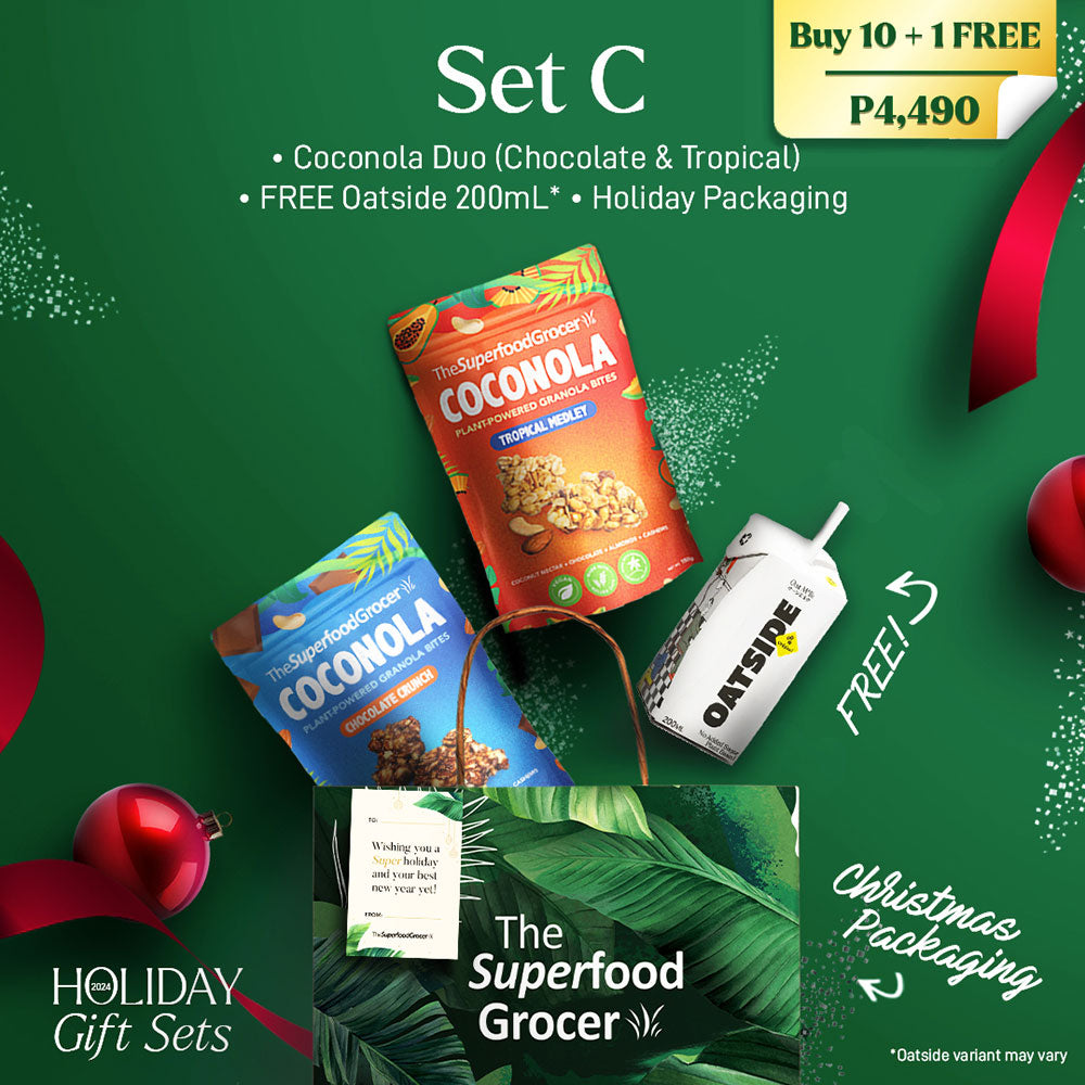 The Superfood Grocer HOLIDAY GIFT SETS 10+1 FREE BUNDLES! Christmas Baskets