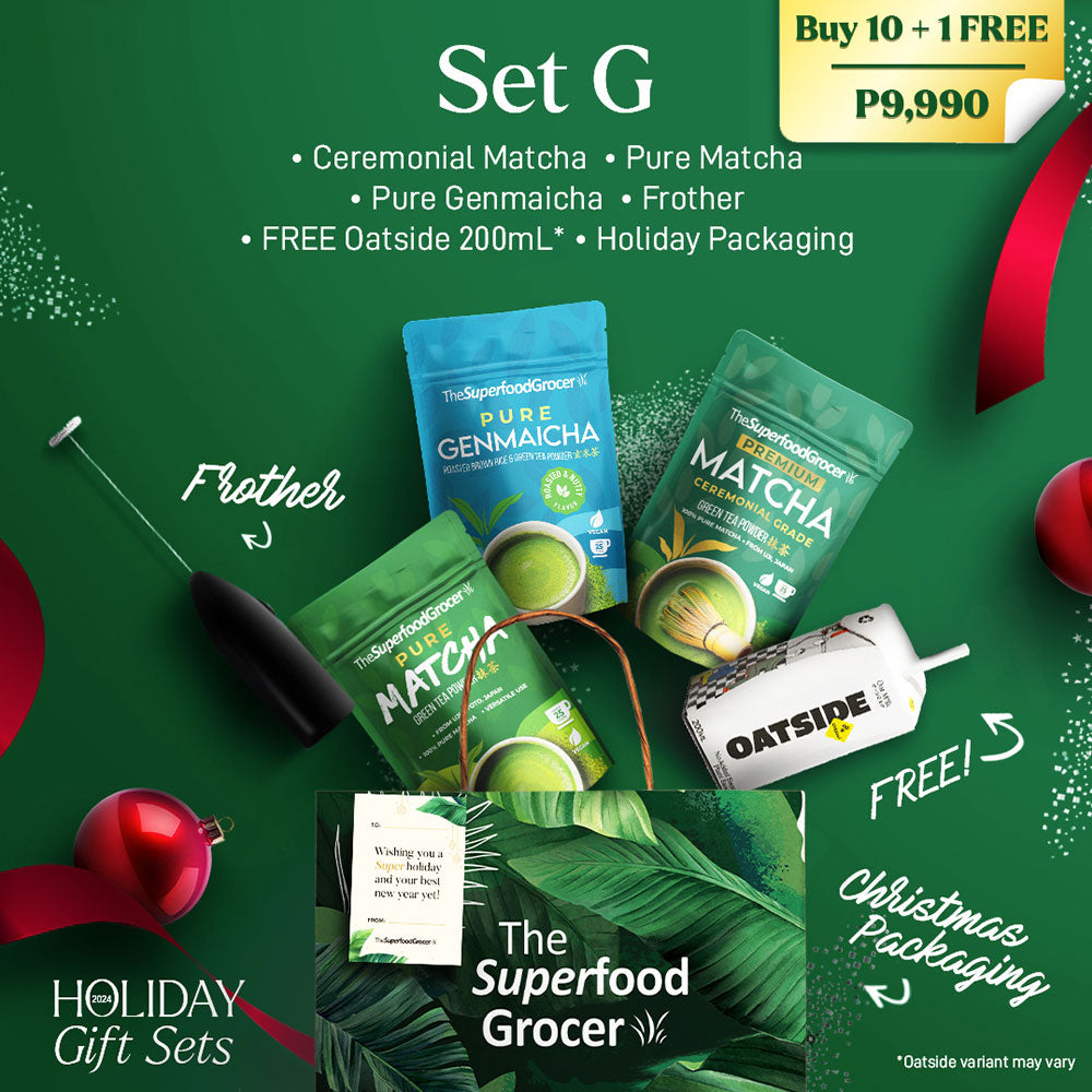 The Superfood Grocer HOLIDAY GIFT SETS 10+1 FREE BUNDLES! Christmas Baskets