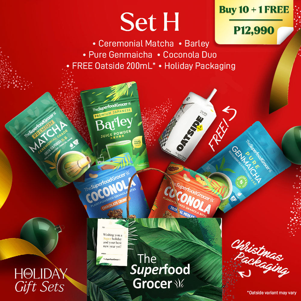 The Superfood Grocer HOLIDAY GIFT SETS 10+1 FREE BUNDLES! Christmas Baskets