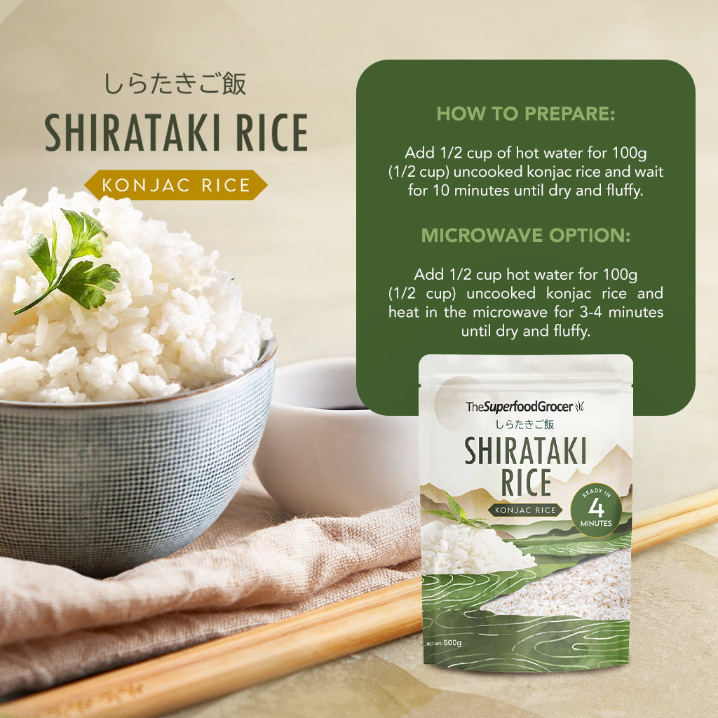 Shirataki Dried Rice