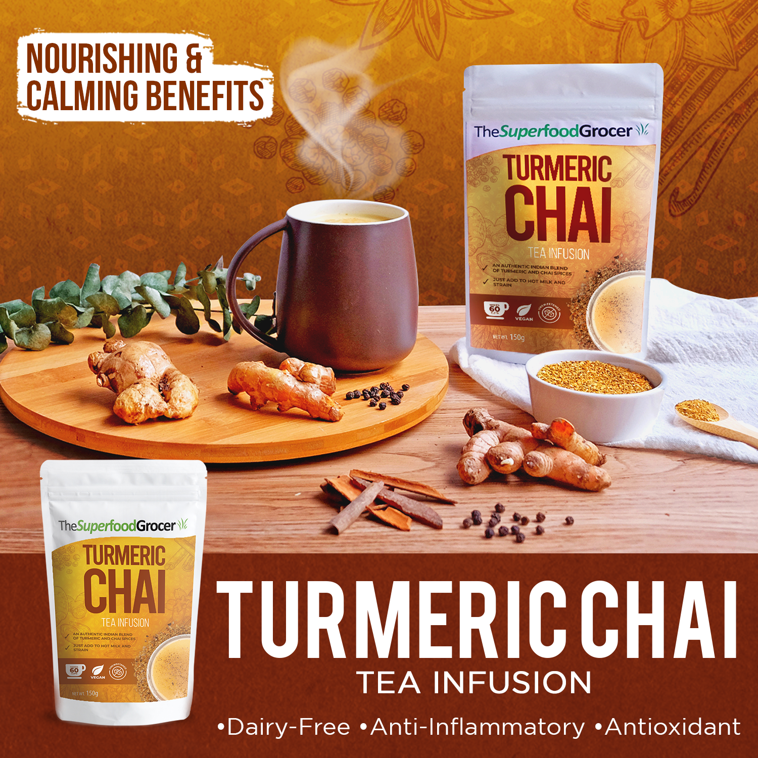 Turmeric Chai Tea Infusion